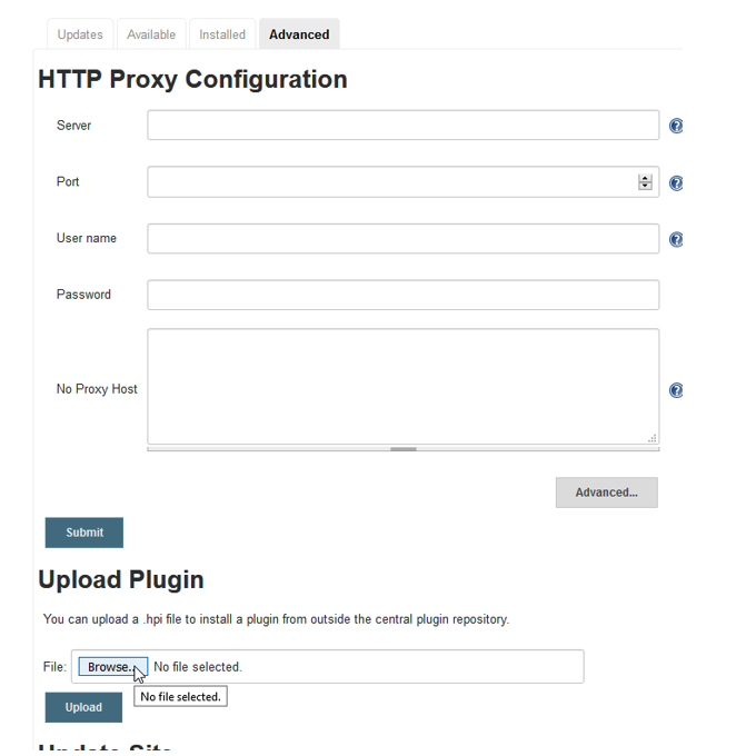 Screenshot 3, Configure Jenkins: Install Plugins (after: 2. Click Manage Plugins)